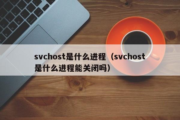 svchost是什么进程（svchost是什么进程能关闭吗）