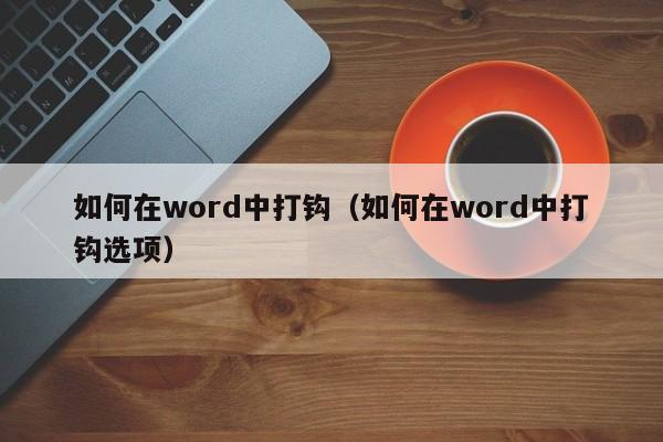 如何在word中打钩（如何在word中打钩选项）