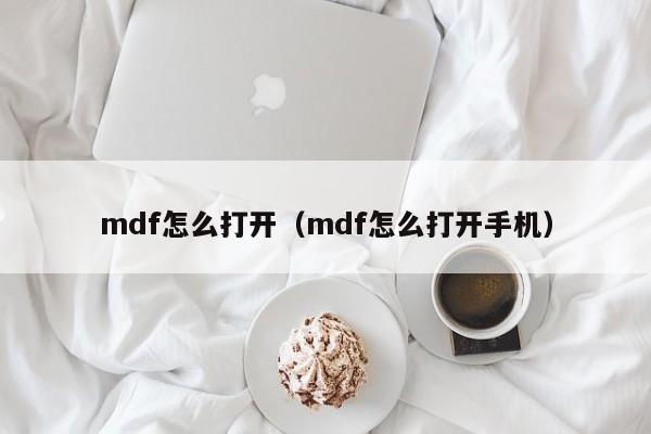 mdf怎么打开（mdf怎么打开手机）