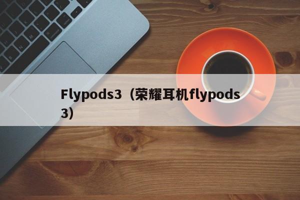 Flypods3（荣耀耳机flypods3）