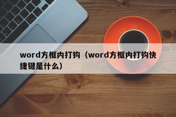 word方框内打钩（word方框内打钩快捷键是什么）